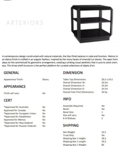 Arteriors Home Dani End Table New Arrivals