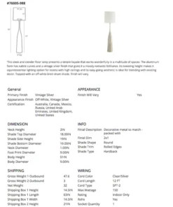 Arteriors Home Eliana Floor Lamp New Arrivals