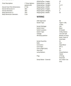 Arteriors Home Evette Lamp New Arrivals