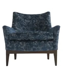Arteriors Home New Arrivals Ferguson Chair Peacock Chenille Walnut