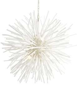 Arteriors Home Finch Chandelier White 16 Arteriors Home Finch Chandelier White