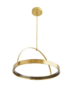 Arteriors Home New Arrivals Fisk Pendant Antique Brass