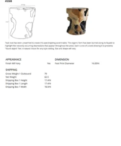 Arteriors Home Fricke Accent Table 25 Arteriors Home Fricke Accent Table