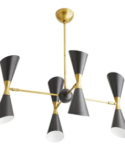 Arteriors Home New Arrivals Fuentes Chandelier Black