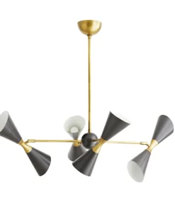Arteriors Home New Arrivals Fuentes Chandelier Black