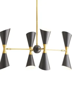 Arteriors Home New Arrivals Fuentes Chandelier Black