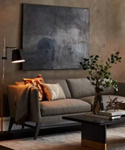 Arteriors Home Gemma Tall Vase Smoke Gray New Arrivals