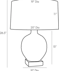 Arteriors Home New Arrivals Glister Lamp