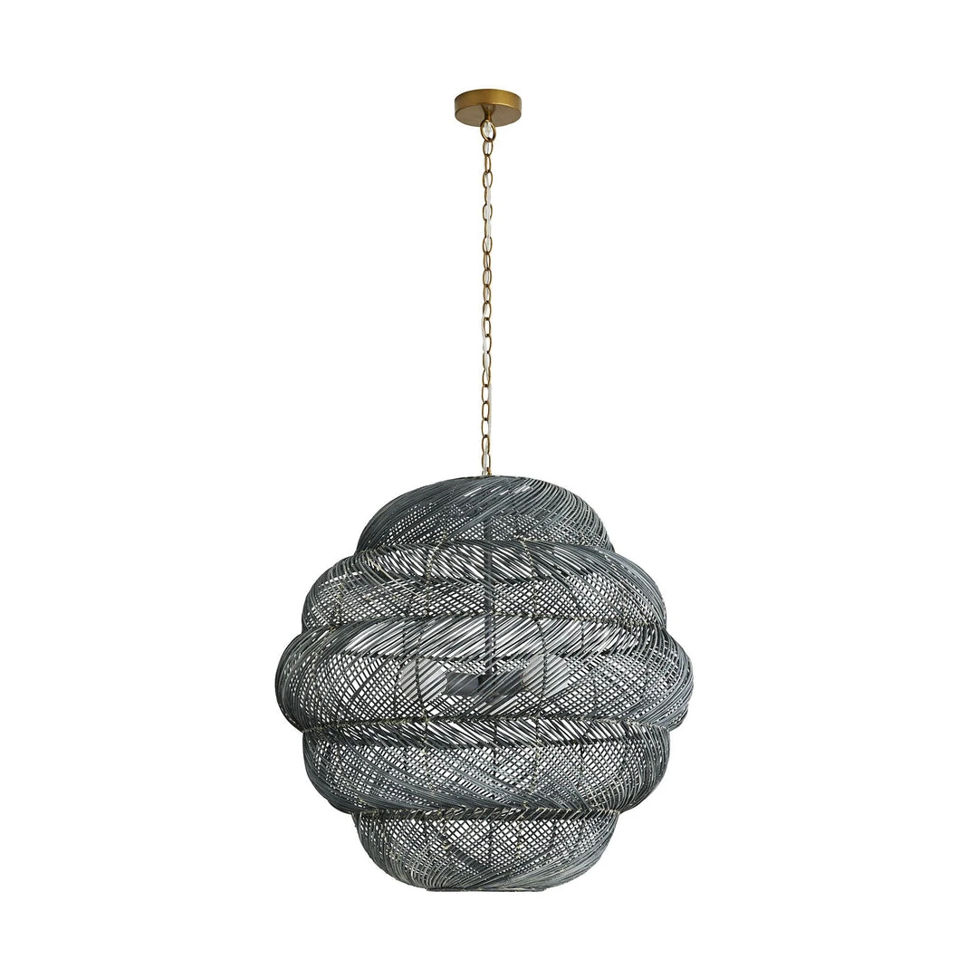 Arteriors Home Gwen Pendant Dark Gray 5 Arteriors Home Gwen Pendant Dark Gray