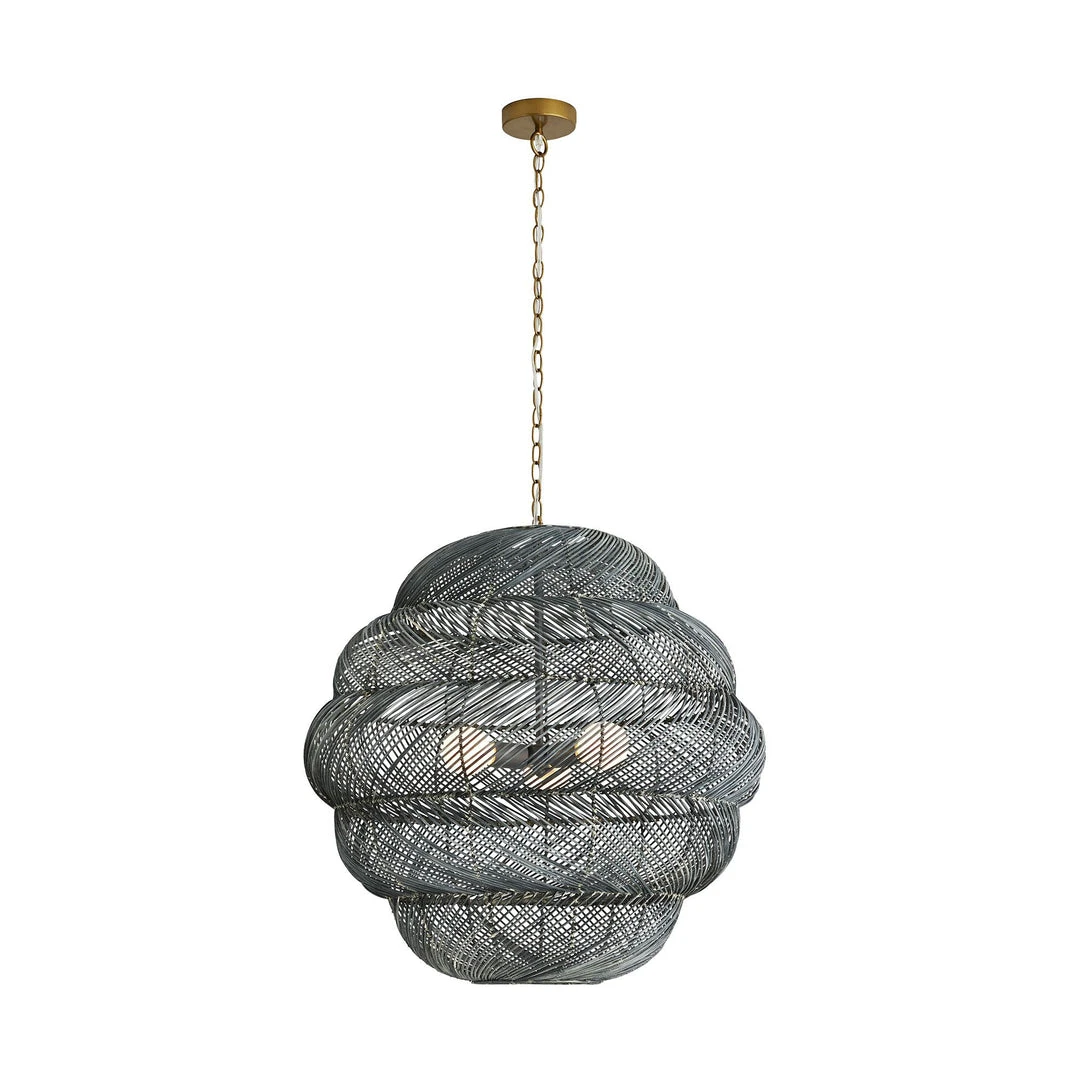Arteriors Home Gwen Pendant Dark Gray 6 Arteriors Home Gwen Pendant Dark Gray