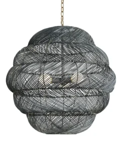 Arteriors Home Gwen Pendant Dark Gray