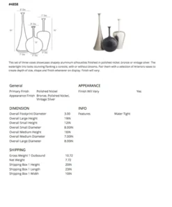 Arteriors Home Gyles Vases 20 Arteriors Home Gyles Vases