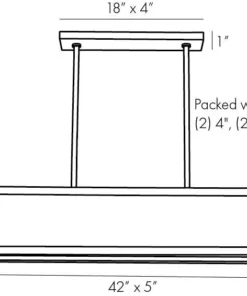 Arteriors Home Halle Linear Chandelier