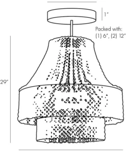 Arteriors Home New Arrivals Hannie Chandelier