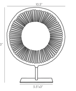 Arteriors Home Harper Small Sculpture 16 Arteriors Home Harper Small Sculpture