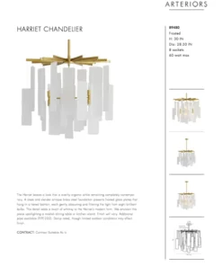 Arteriors Home New Arrivals Harriet Chandelier 27 Arteriors Home New Arrivals Harriet Chandelier