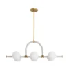 Arteriors Home Harrison Linear Chandelier Antique Brass New Arrivals 1 Arteriors Home Harrison Linear Chandelier Antique Brass New Arrivals