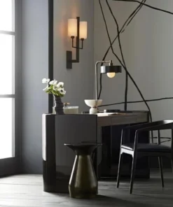 Arteriors Home New Arrivals Haven Accent Table Carbon