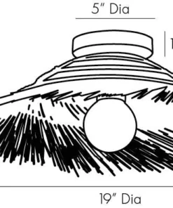 Arteriors Home New Arrivals Hayes Sconce Ceiling Mount