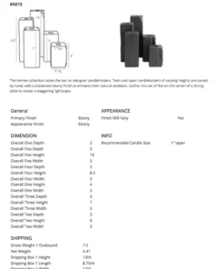 Arteriors Home Henlee Candleholders New Arrivals