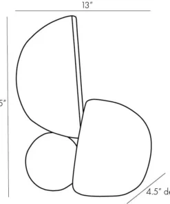 Arteriors Home Hiroshi Sculpture