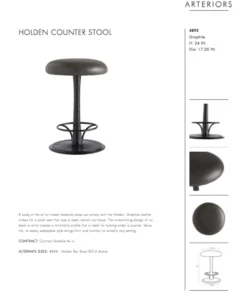 Arteriors Home New Arrivals Holden Counter Stool 18 Arteriors Home New Arrivals Holden Counter Stool