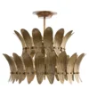 Arteriors Home Analise Two Tier Chandelier Brass New Arrivals
