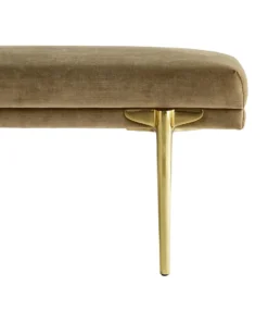 Arteriors Home Andrea Rectangular Bench Harvest Velvet