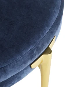 Arteriors Home Andrea Round Ottoman Blue New Arrivals 17 Arteriors Home Andrea Round Ottoman Blue New Arrivals