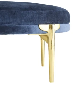 Arteriors Home Andrea Round Ottoman Blue New Arrivals 16 Arteriors Home Andrea Round Ottoman Blue New Arrivals