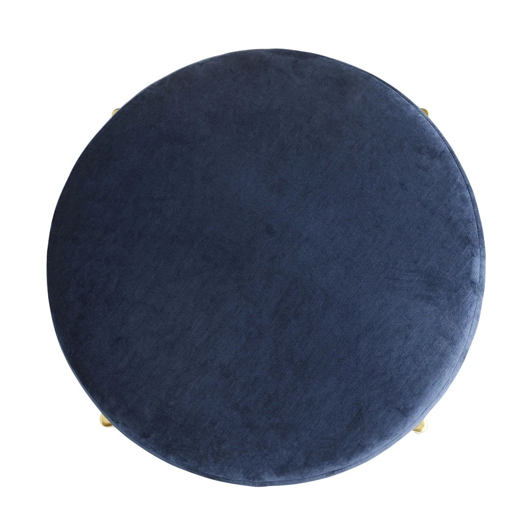 Arteriors Home Andrea Round Ottoman Blue New Arrivals 10 Arteriors Home Andrea Round Ottoman Blue New Arrivals