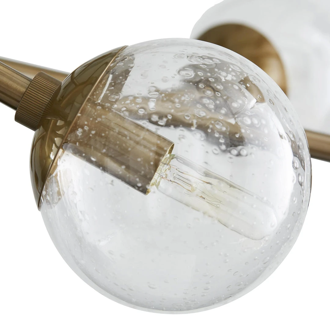 Arteriors Home New Arrivals Dallas Small Chandelier Vintage Brass 6 Arteriors Home New Arrivals Dallas Small Chandelier Vintage Brass