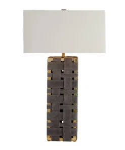 Arteriors Home Elis Table Lamp Moss Gray