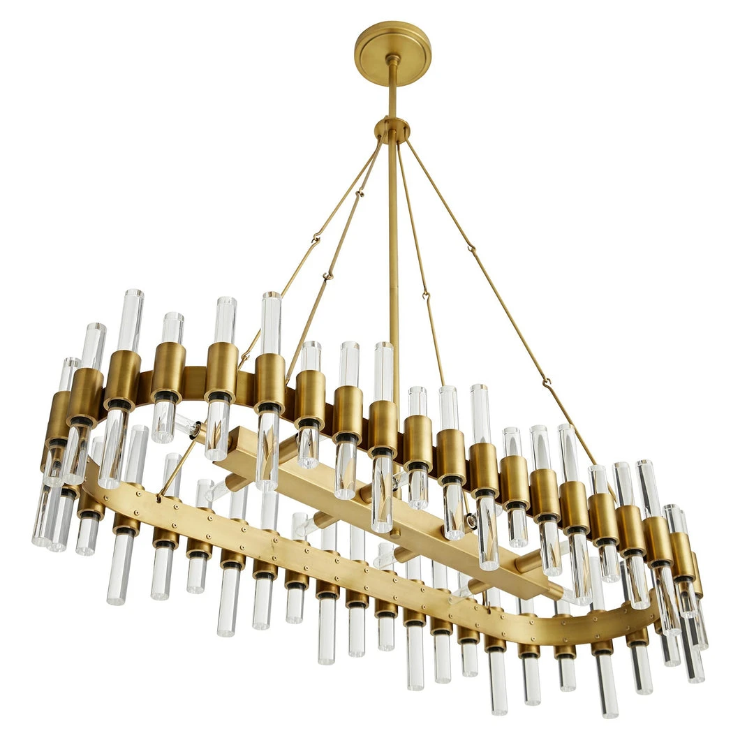 Arteriors Home Haskell Oval Chandelier 5 Arteriors Home Haskell Oval Chandelier