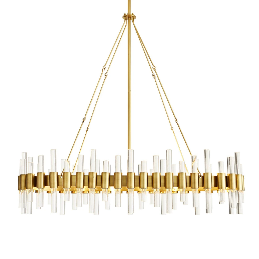 Arteriors Home Haskell Oval Chandelier 9 Arteriors Home Haskell Oval Chandelier