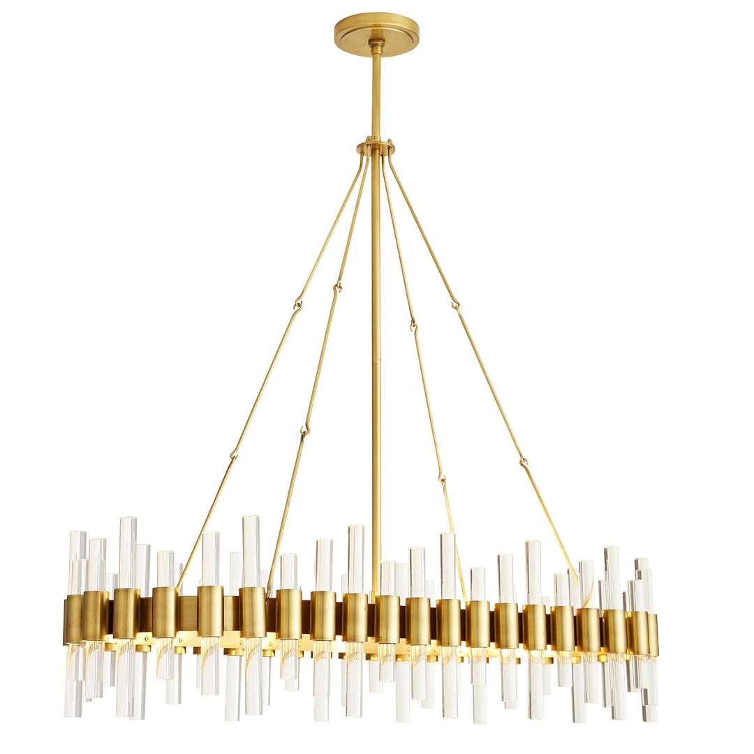 Arteriors Home Haskell Oval Chandelier 11 Arteriors Home Haskell Oval Chandelier