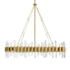 Arteriors Home Haskell Oval Chandelier 1 Arteriors Home Haskell Oval Chandelier