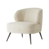 Arteriors Home Kitts Chair Flax Linen