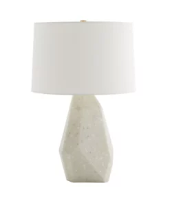 Arteriors Home New Arrivals Lance Lamp White
