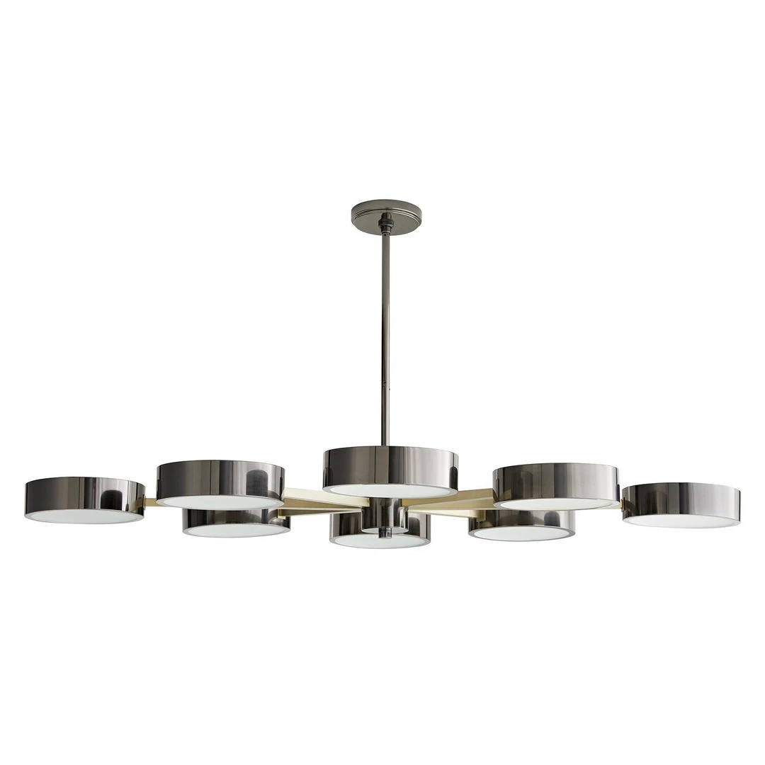 Arteriors Home Linus Starburst Chandelier Pale Brass 3 Arteriors Home Linus Starburst Chandelier Pale Brass
