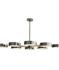 Arteriors Home Linus Starburst Chandelier Pale Brass 12 Arteriors Home Linus Starburst Chandelier Pale Brass