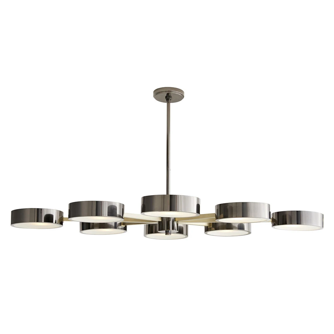 Arteriors Home Linus Starburst Chandelier Pale Brass 5 Arteriors Home Linus Starburst Chandelier Pale Brass