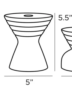 Arteriors Home New Arrivals Lopez Candleholders Set Of 3