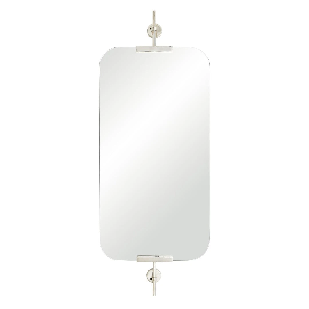 Arteriors Home Madden Mirror Polished Nickel 3 Arteriors Home Madden Mirror Polished Nickel