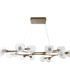 Arteriors Home New Arrivals Mahowald Fixed Chandelier Antique Brass