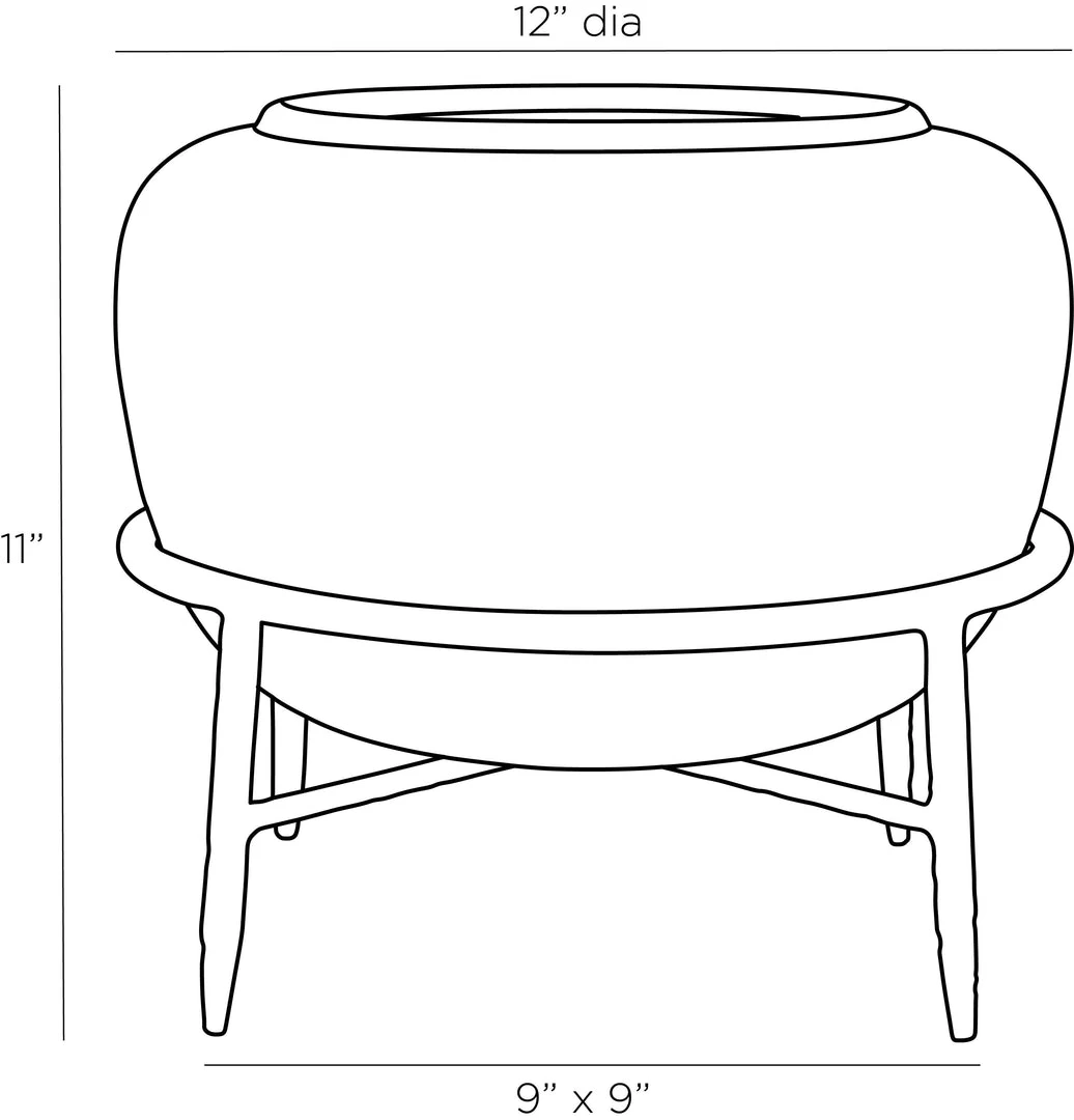 Arteriors Home Marcello Floor Urn Small 14 Arteriors Home Marcello Floor Urn Small