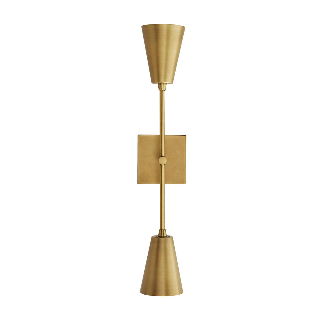 Arteriors Home Nadia Sconce Antique Brass 8 Arteriors Home Nadia Sconce Antique Brass