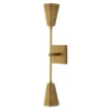 Arteriors Home Nadia Sconce Antique Brass 1 Arteriors Home Nadia Sconce Antique Brass