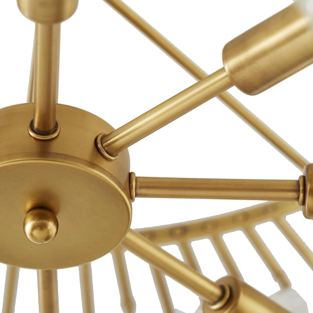 Arteriors Home Nessa Chandelier Round Antique Brass New Arrivals 10 Arteriors Home Nessa Chandelier Round Antique Brass New Arrivals