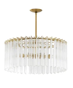 Arteriors Home Nessa Chandelier Round Antique Brass New Arrivals